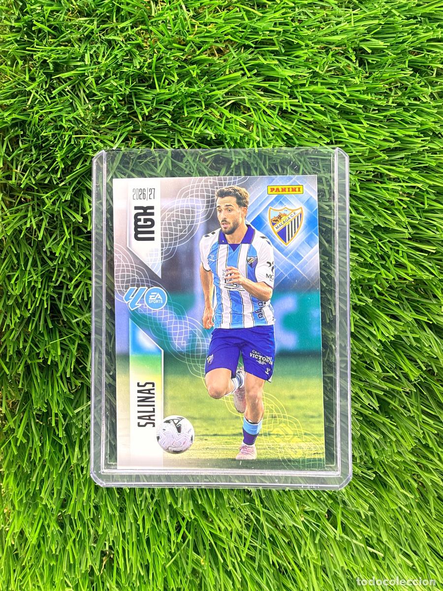 Football Stickers: N&ordm; 243 Salinas M&aacute;laga CF Megacracks 26 27
