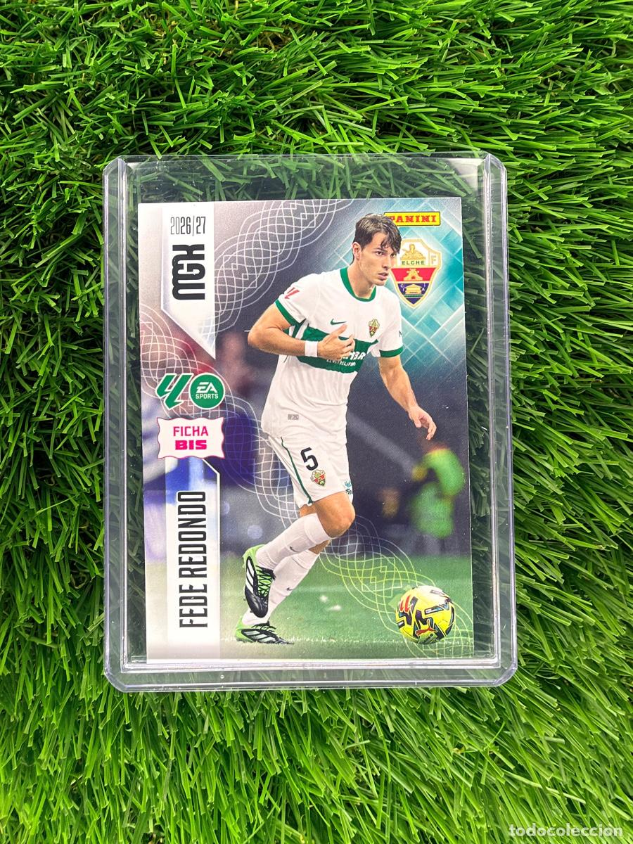 Football Stickers: N&ordm; 152BIS Fede Redondo Fichas Bis Elche CF Megacracks 26 27