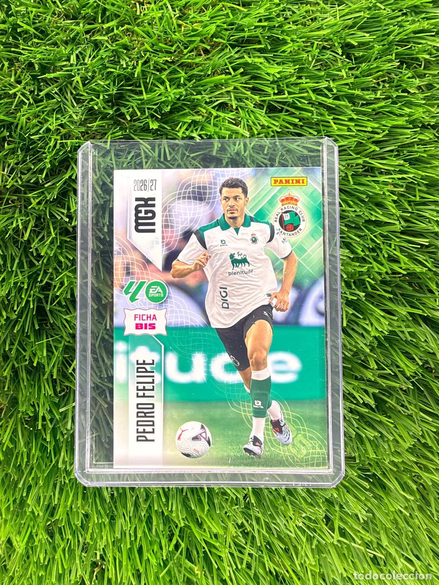 Figurine di Calcio: N&ordm; 277BIS Pedro Felipe Fichas Bis R Racing C Megacracks 26 27