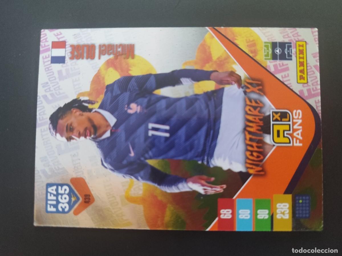 Football Stickers: ADRENALYN XL FIFA 365 2027 CARD FANS LEGEND NIGHTMARE XI OLISE FRANCIA # 439 PANINI