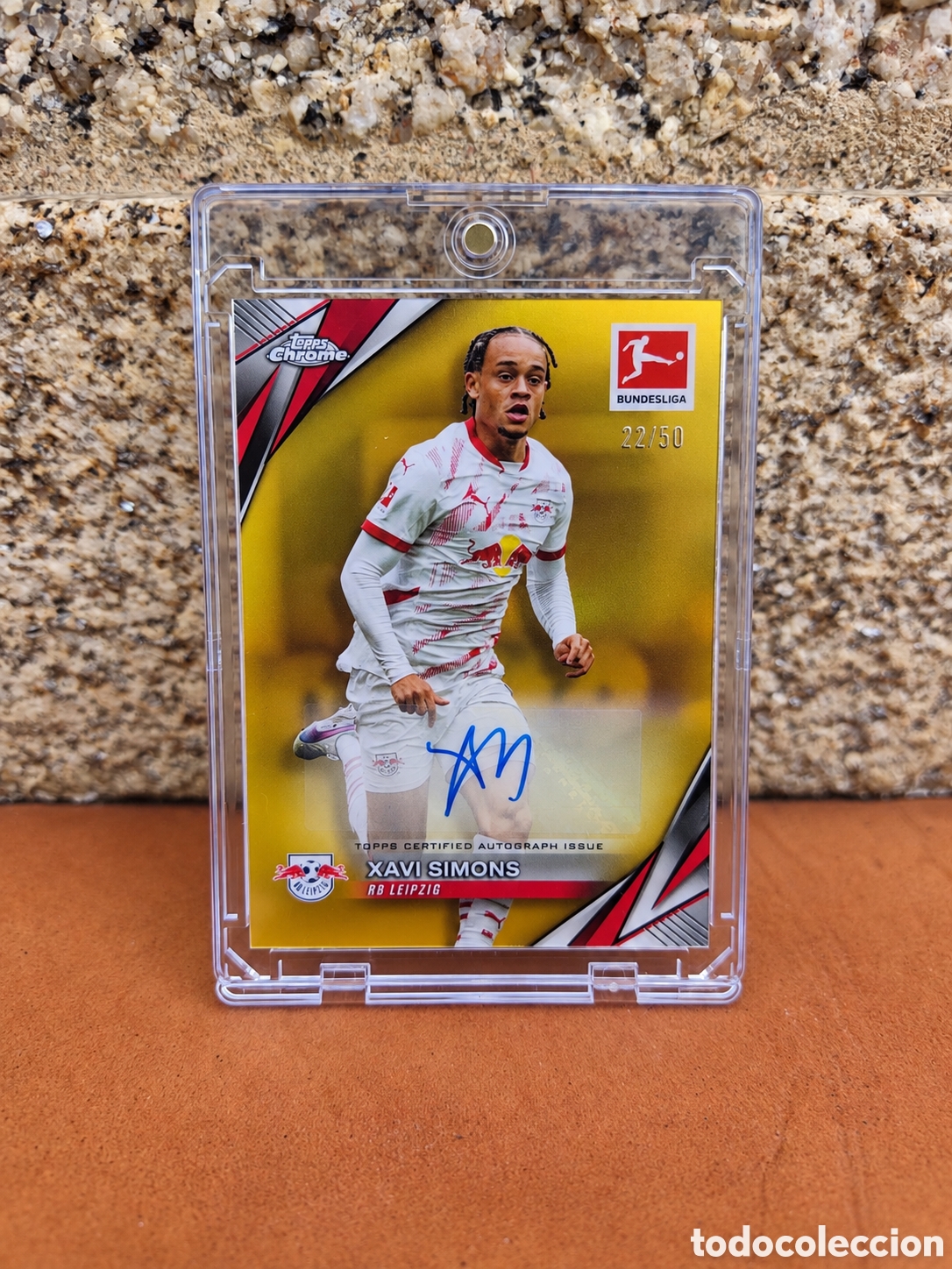 Cromos de Futebol: Xavi Simons Topps Chrome Aut&oacute;grafo 22/50