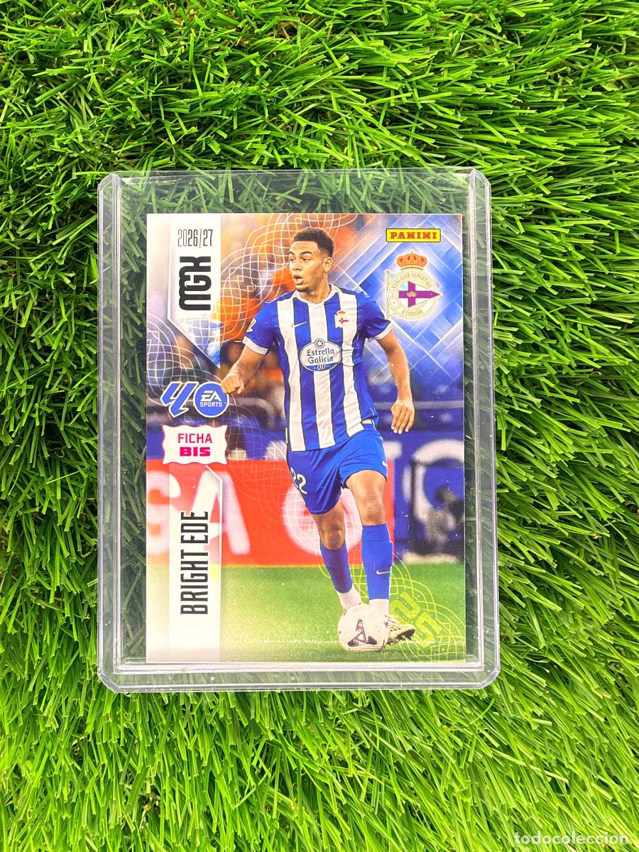 Cromos de Futebol: N&ordm; 133BIS Bright Ede Fichas Bis RC Deportivo Megacracks 26 27