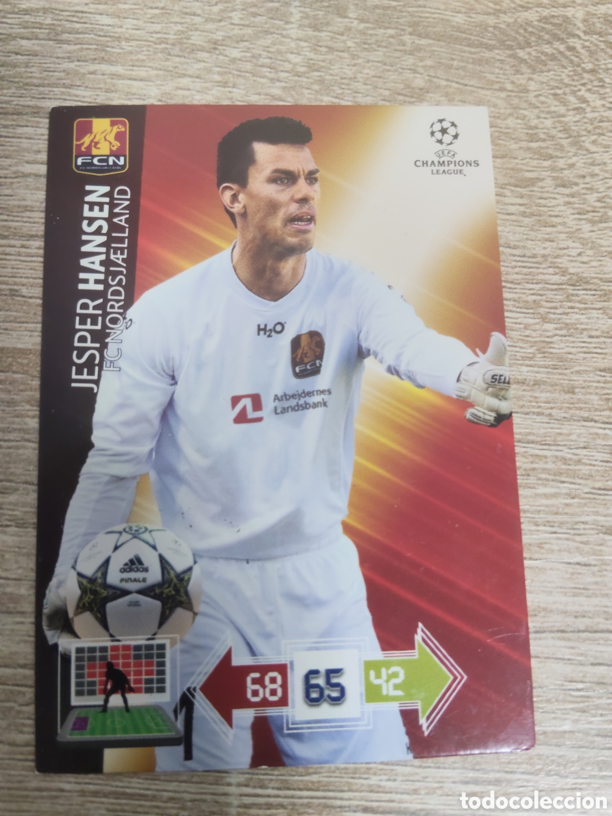 Figurine di Calcio: Panini Adrenalyn champions league 2012 2013 12 13 Jesper Hansen Nordsjaelland