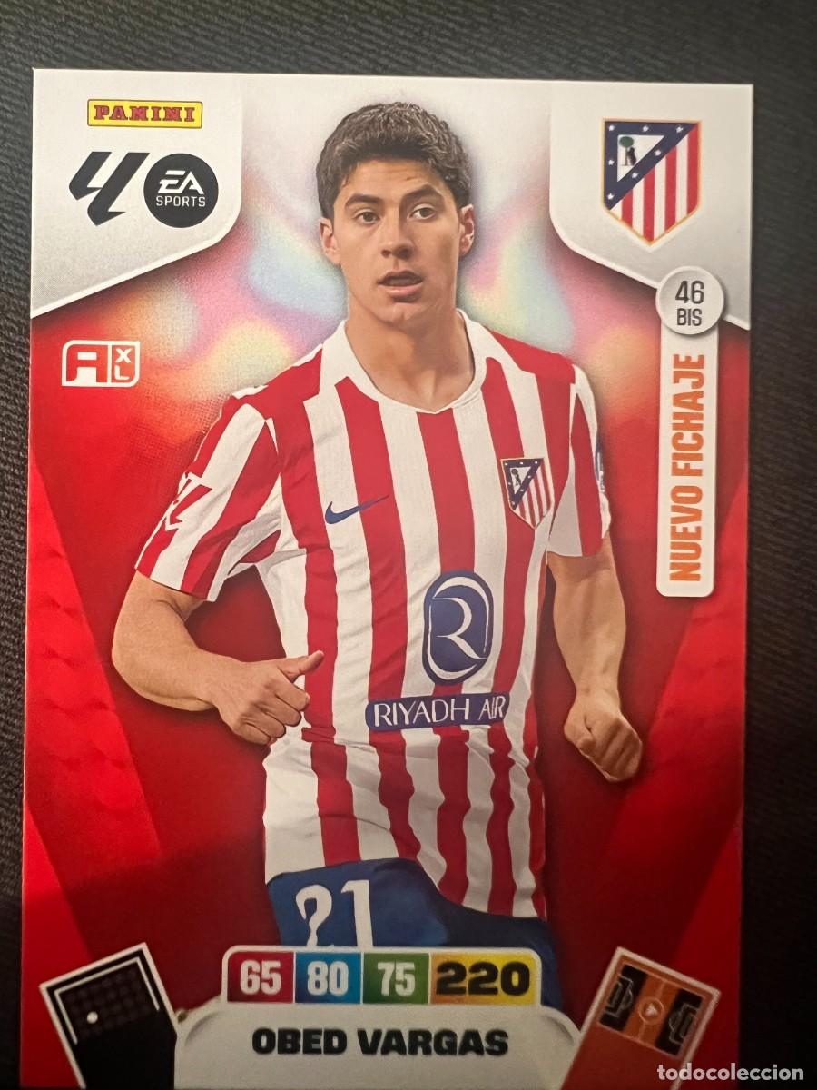 Figurine di Calcio: OBED VARGAS #46 BIS PANINI ADRENALYN 2025 2026