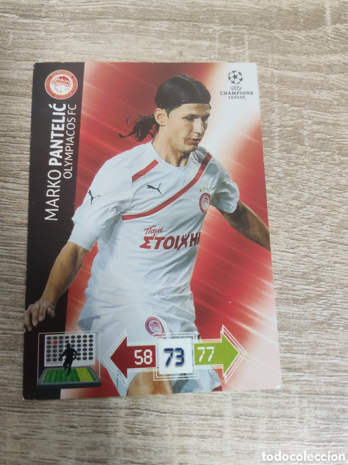 Cromos de f&uacute;tbol: Panini Adrenalyn champions league 2012 2013 12 13 Marko Pantelic Olimpiacos
