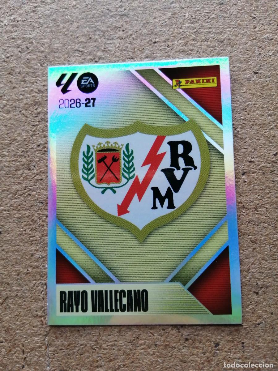 Fu&szlig;ball-Sticker: CROMO LIGA ESTE PANINI 2026 - 2027. ESCUDO RAYO VALLECANO