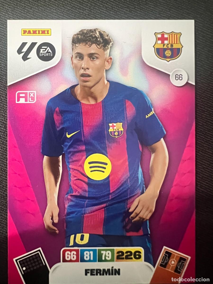 Fu&szlig;ball-Sticker: FERMIN #66 PANINI ADRENALYN 2025 2026