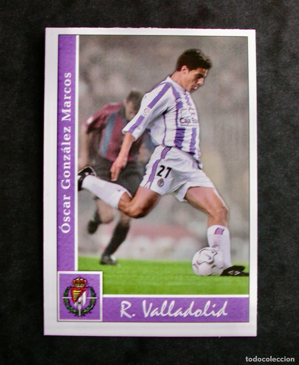 Fu&szlig;ball-Sticker: N&ordm; 578 &Oacute;SCAR DE LAS FICHAS DE LA LIGA 2001 2002 DE MUNDICROMO