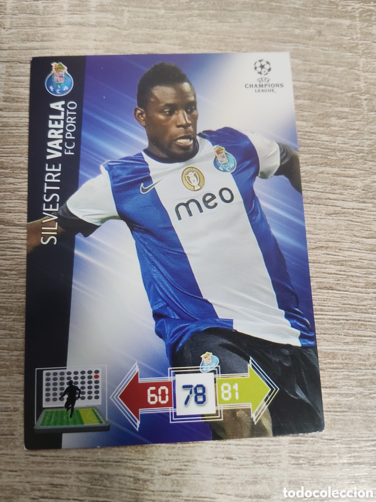 Fu&szlig;ball-Sticker: Panini Adrenalyn champions league 2012 2013 12 13 Silvestre Varela Oporto