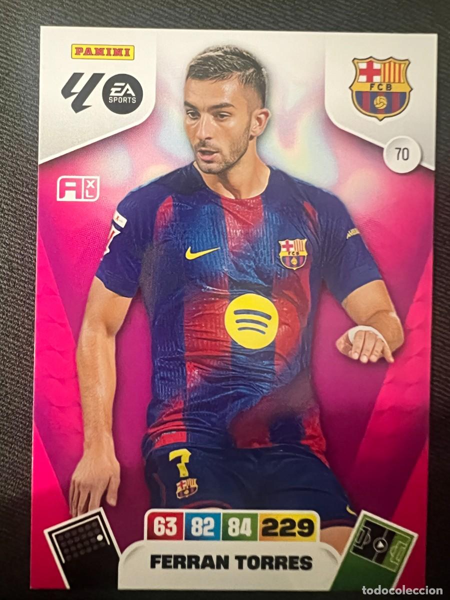 Fu&szlig;ball-Sticker: FERRAN TORRES #70 PANINI ADRENALYN 2025 2026