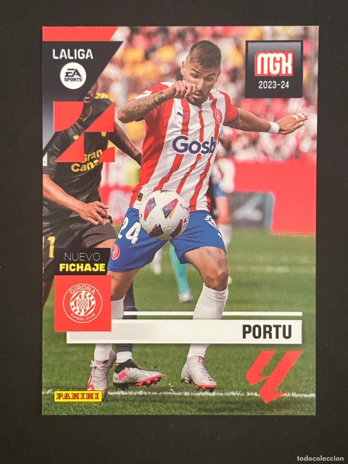 Football Stickers: 501 PORTU GIRONA NUEVO FICHAJE 3&ordf; EDICI&Oacute;N MEGACRACKS MGK 23-24 2023-2024 PANINI LIGA