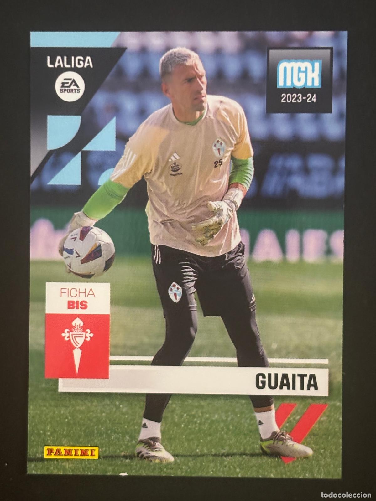 Figurine di Calcio: 146BIS GUAITA CELTA 3&ordf; EDICI&Oacute;N MEGACRACKS MGK 23-24 2023-2024 PANINI LIGA