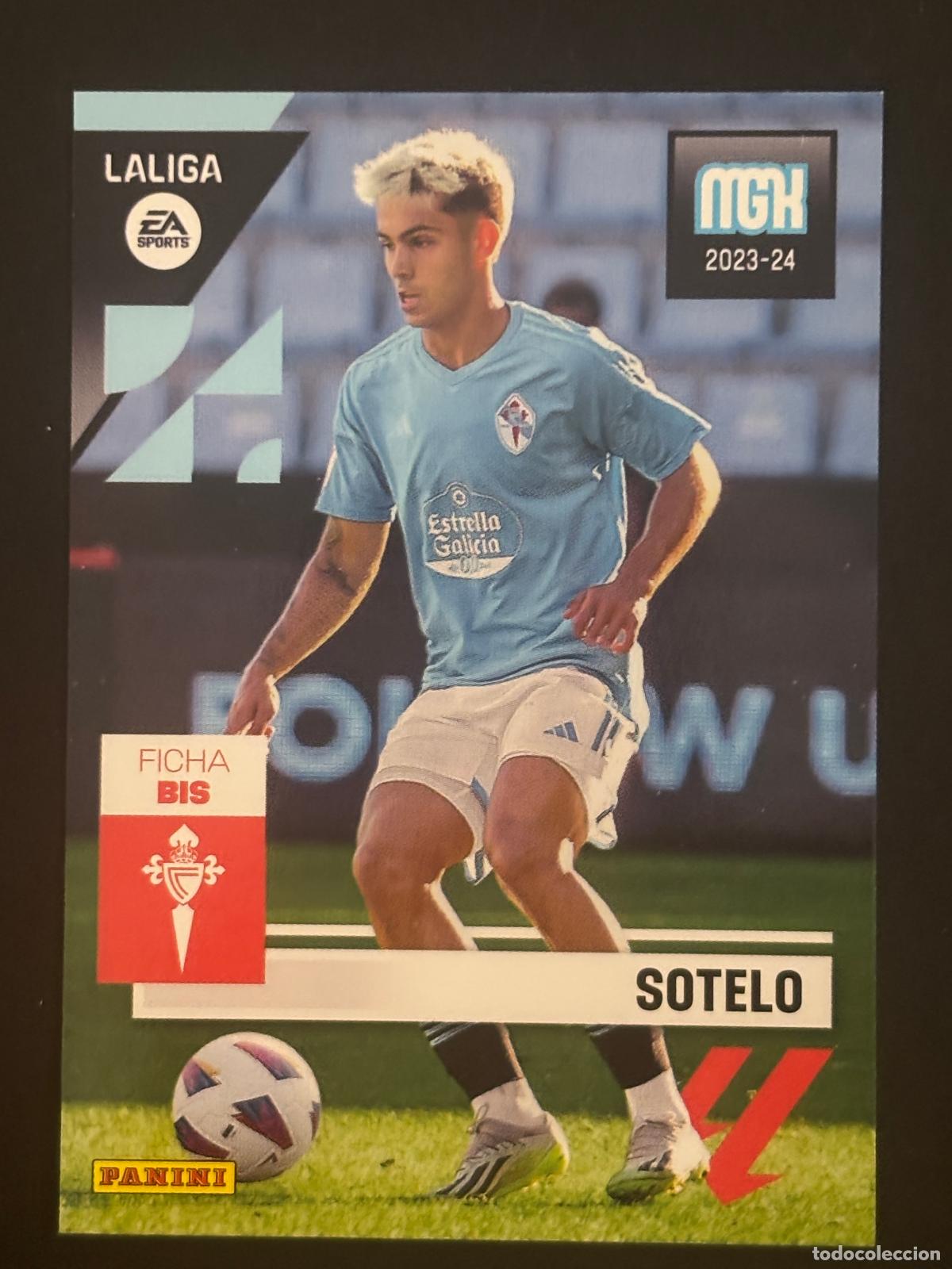 Figurine di Calcio: 155BIS SOTELO CELTA 3&ordf; EDICI&Oacute;N MEGACRACKS MGK 23-24 2023-2024 PANINI LIGA