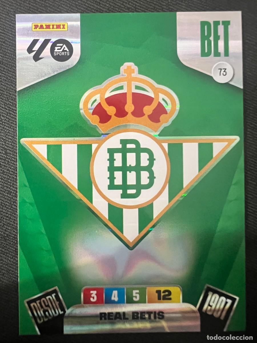 Cromos de Futebol: ESCUDO BETIS #73 PANINI ADRENALYN 2025 2026
