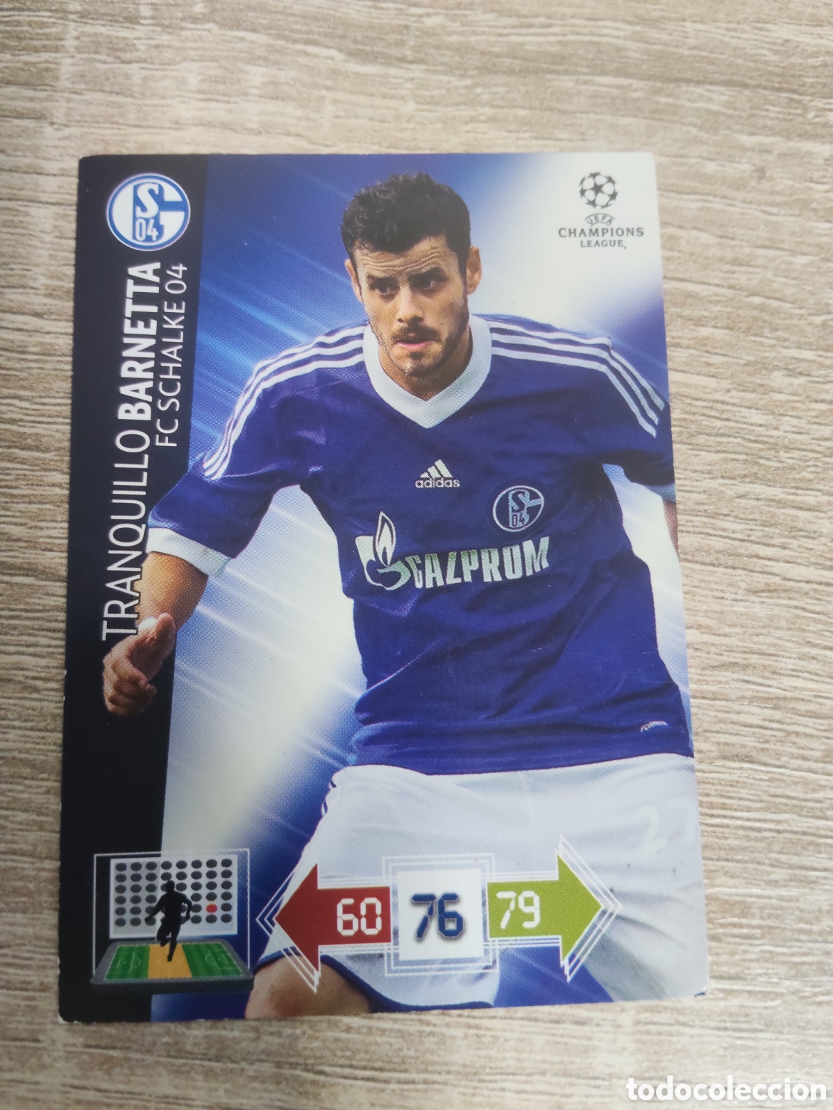 Cromos de Futebol: Panini Adrenalyn champions league 2012 2013 12 13 Tranquillo Barnetta Schalke 04