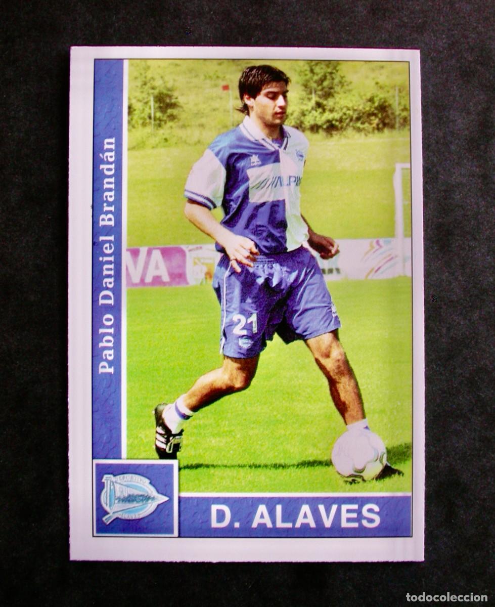 Cromos de Futebol: N&ordm; 572 BRAND&Aacute;N DE LAS FICHAS DE LA LIGA 2001 2002 DE MUNDICROMO