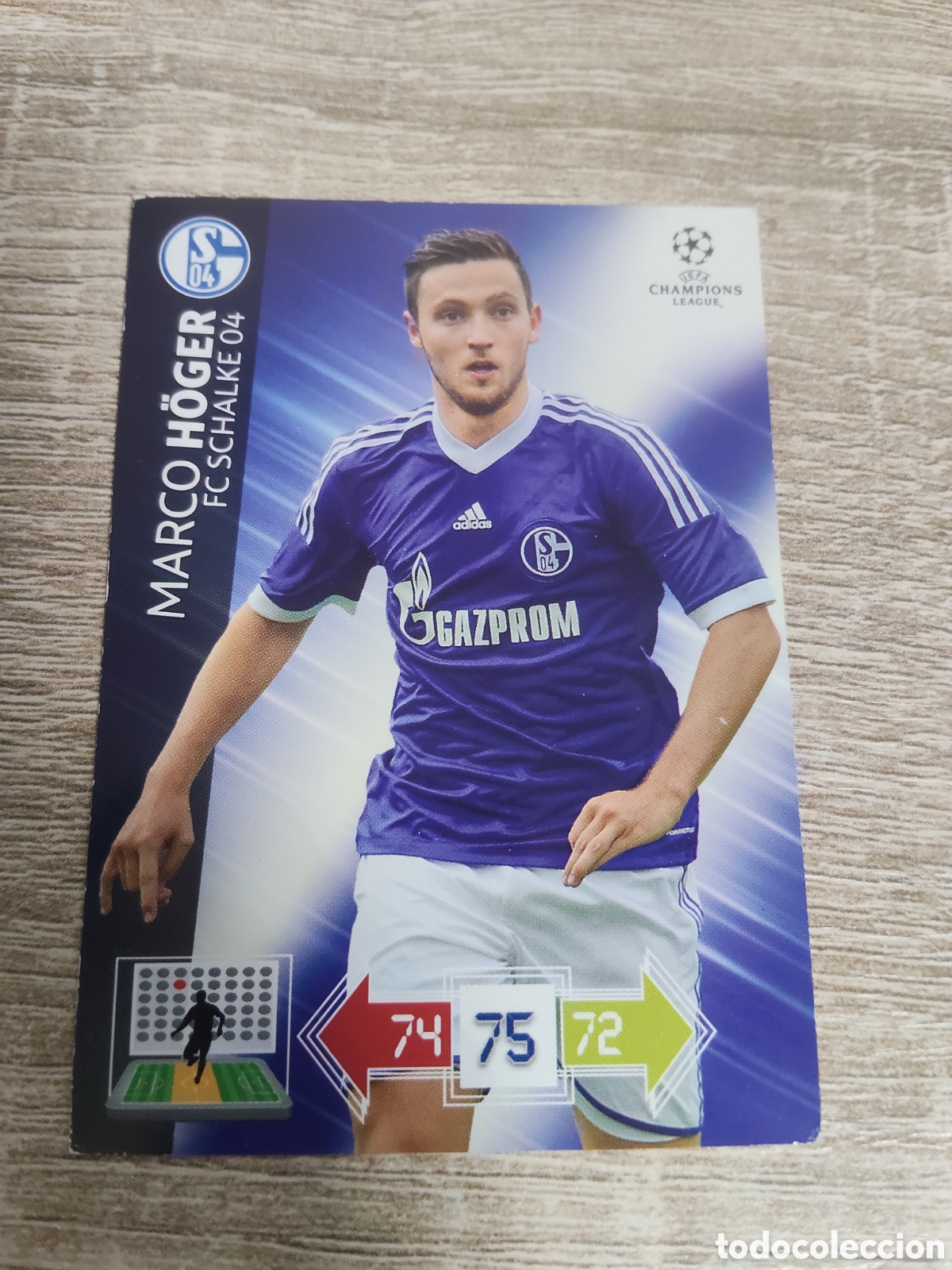 Cromos de Futebol: Panini Adrenalyn champions league 2012 2013 12 13 Marco Hoger Schalke 04