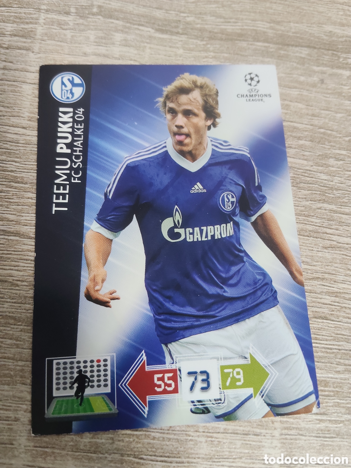 Cromos de Futebol: Panini Adrenalyn champions league 2012 2013 12 13 Teemu Pukki Schalke 04