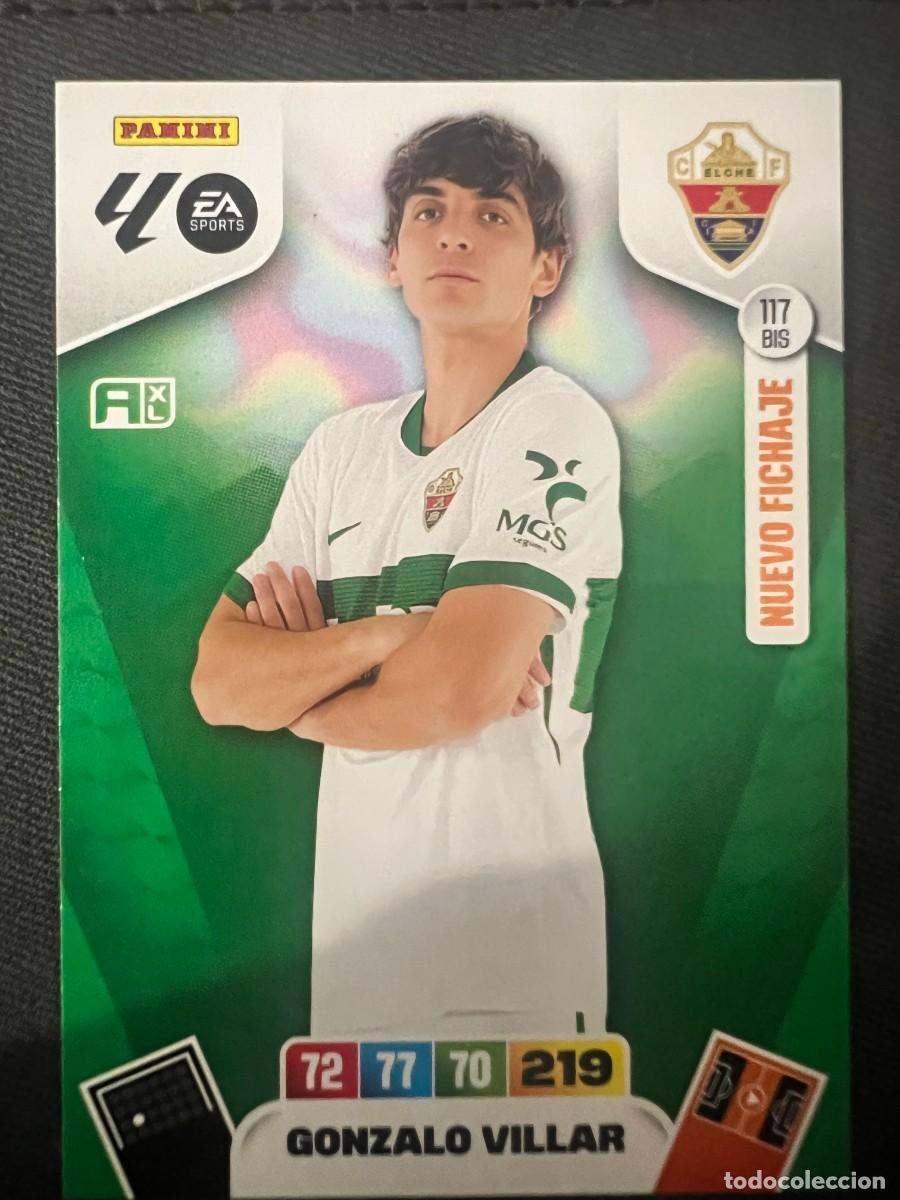 Cromos de Futebol: GONZALO VILLAR #117 BIS PANINI ADRENALYN 2025 2026