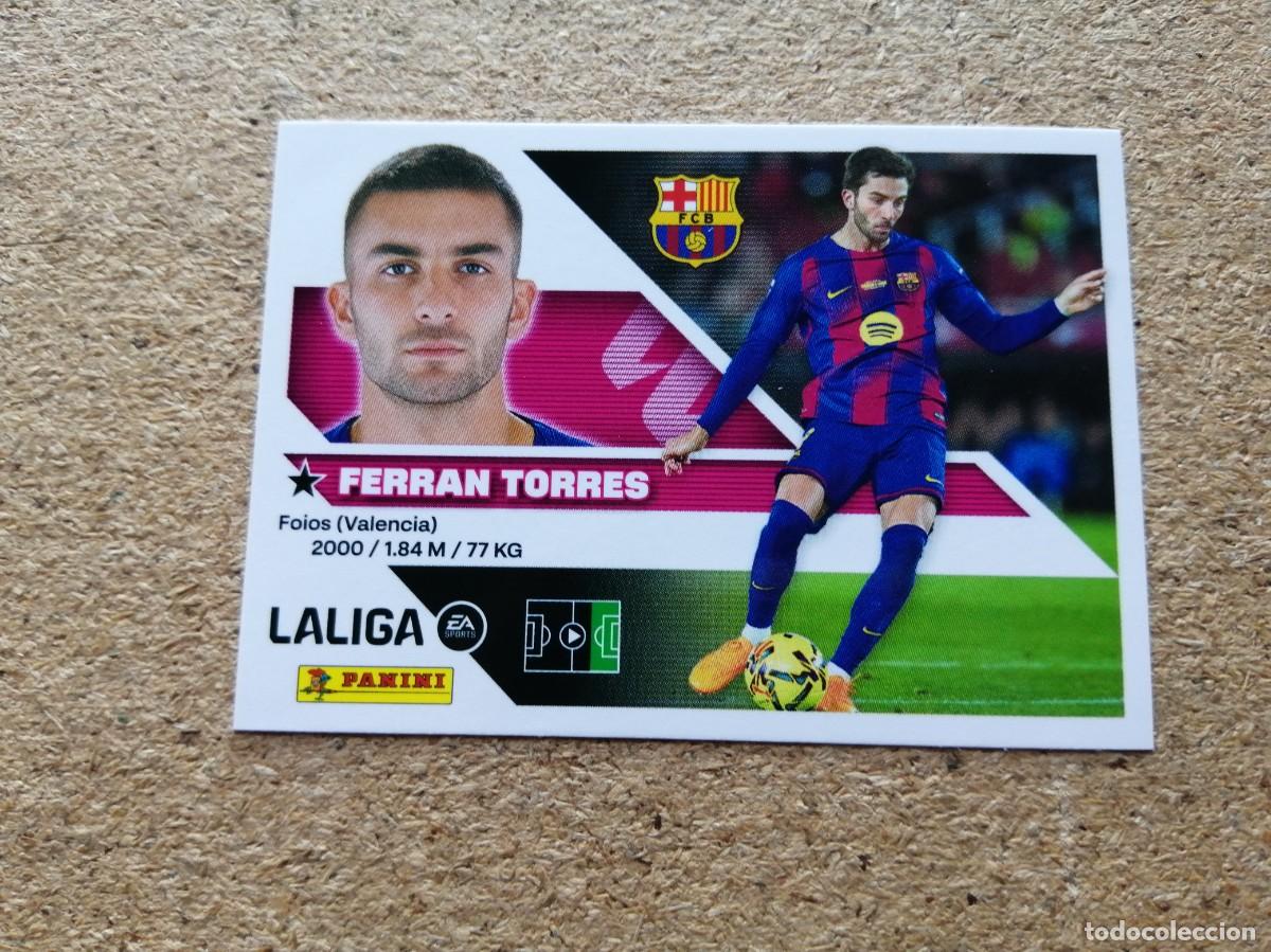 Cromos de Futebol: CROMO LIGA ESTE PANINI 2026 - 2027. FERRAN TORRES (NUMERO 18) F. C. BARCELONA