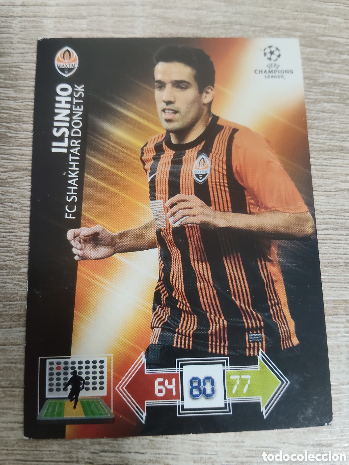 Fu&szlig;ball-Sticker: Panini Adrenalyn champions league 2012 2013 12 13 Ilsinho Shakhtar Donetszk