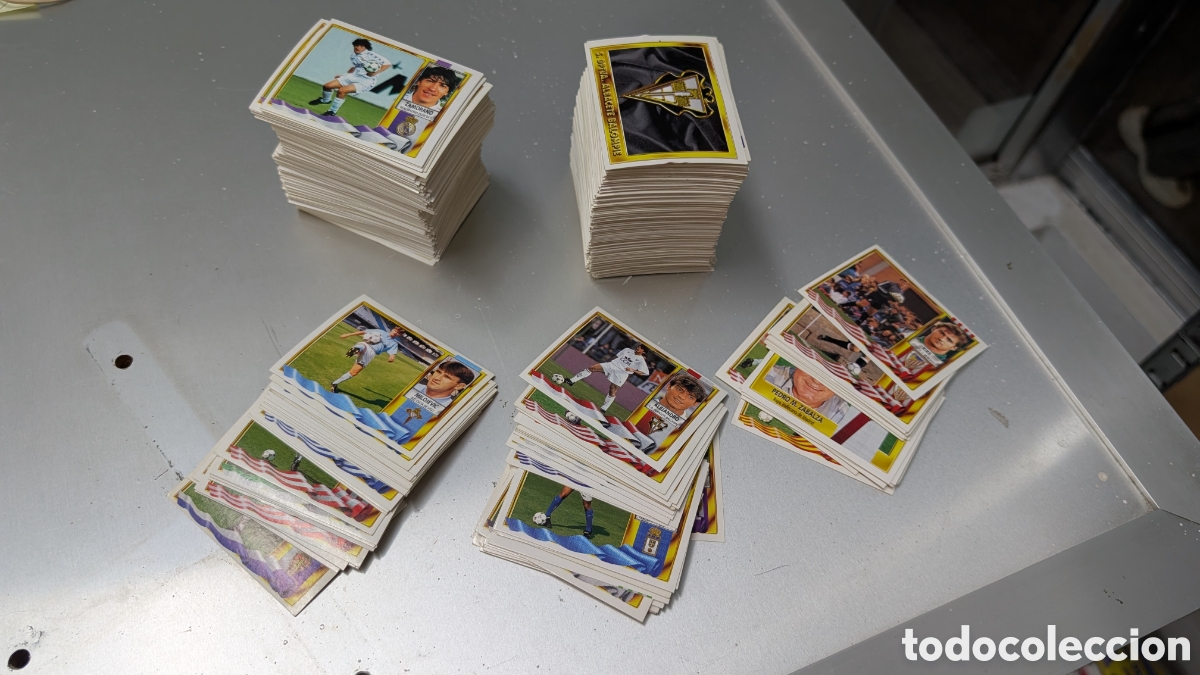 Fu&szlig;ball-Sticker: LOTE 465 CROMOS DIFERENTES LIGA ESTE 1995/96 95 96 INCLUYE 71 FICHAJES COLOCAS Y BAJAS NUNCA PEGADOS