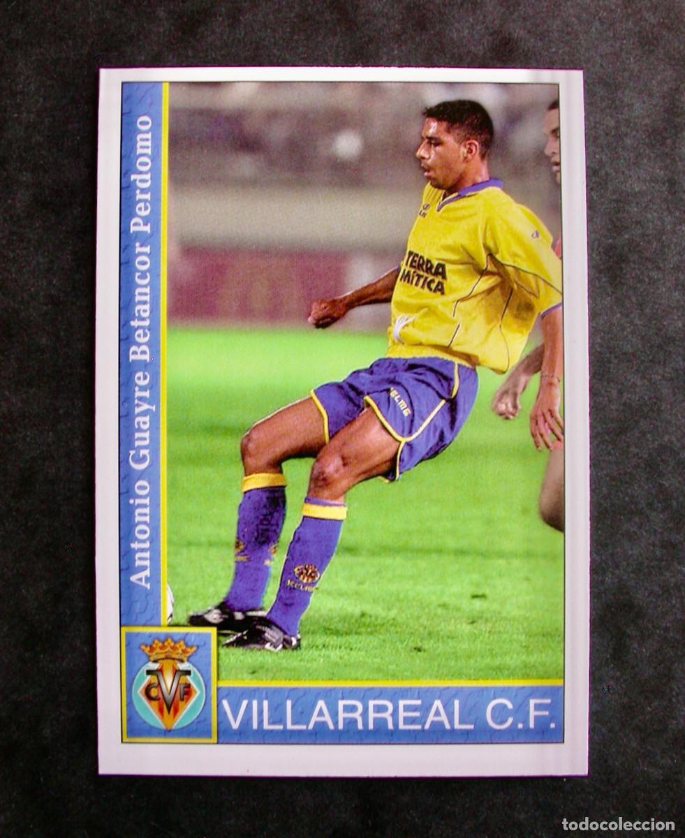 Cromos de Futebol: N&ordm; 568 GUAYRE DE LAS FICHAS DE LA LIGA 2001 2002 DE MUNDICROMO