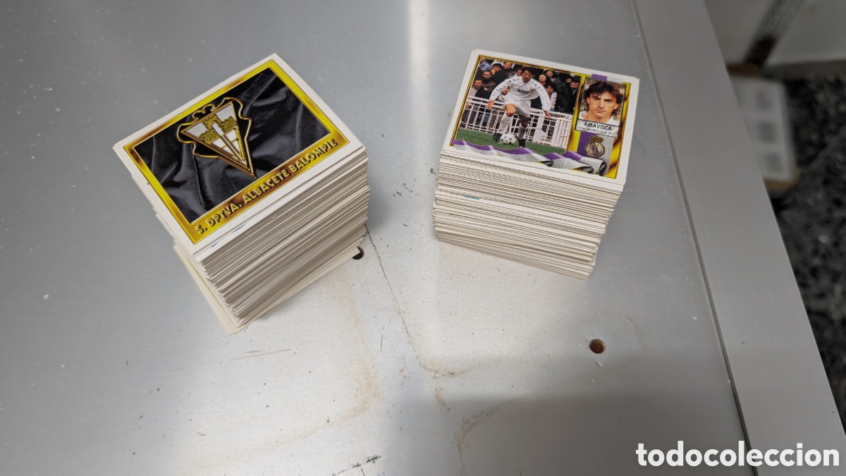Cromos de Futebol: LOTE 400 CROMOS DIFERENTES LIGA ESTE 1995/96 95 96 NUNCA PEGADOS