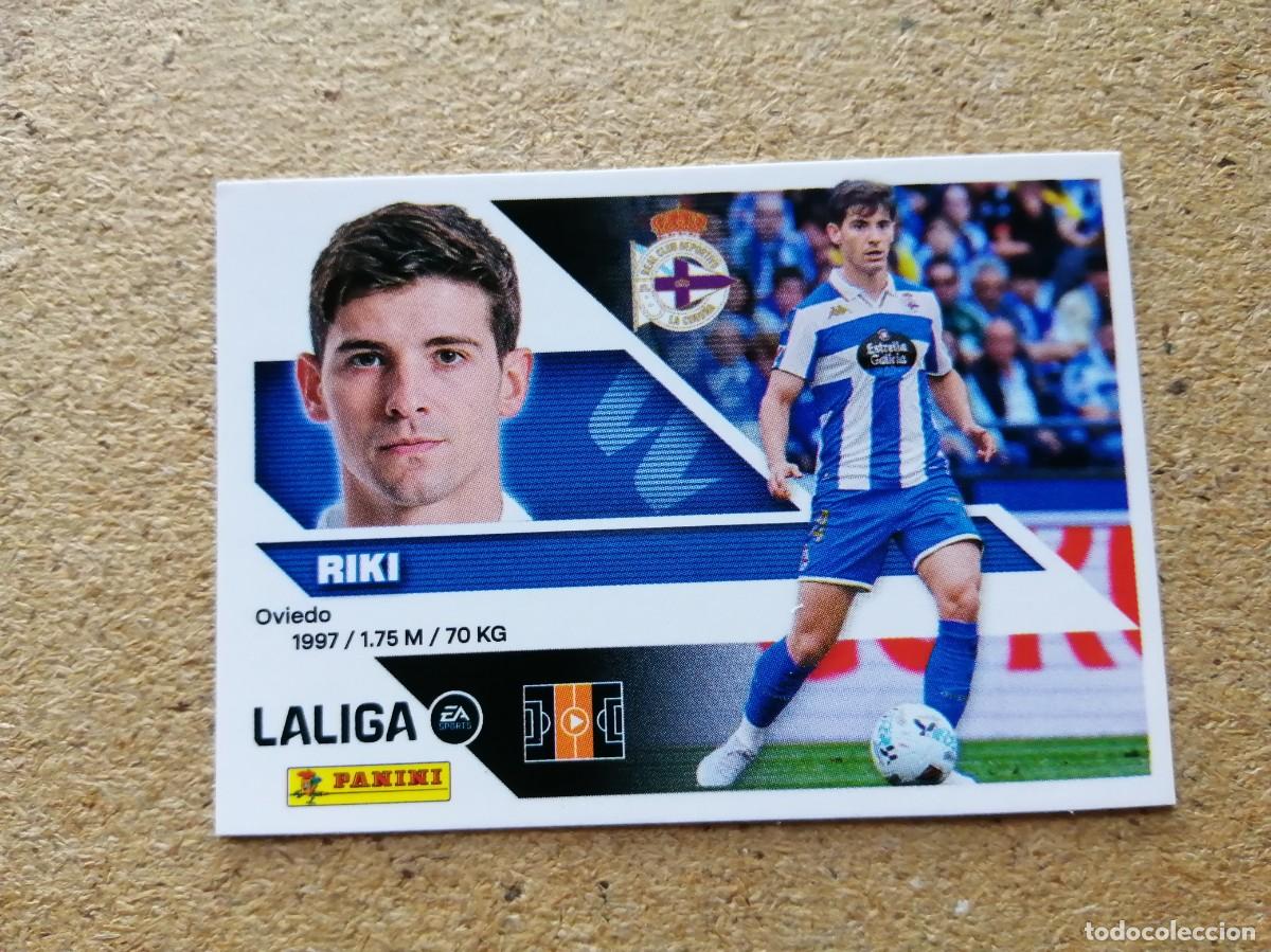 Cromos de f&uacute;tbol: CROMO LIGA ESTE PANINI 2026 - 2027. RIKI (NUMERO 12) R. C. DEPORTIVO