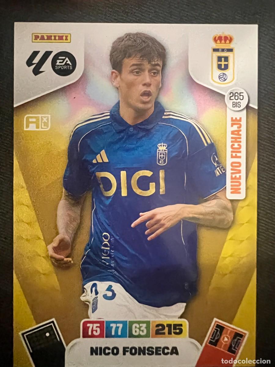 Cromos de f&uacute;tbol: NICO FONSECA #265 BIS PANINI ADRENALYN 2025 2026