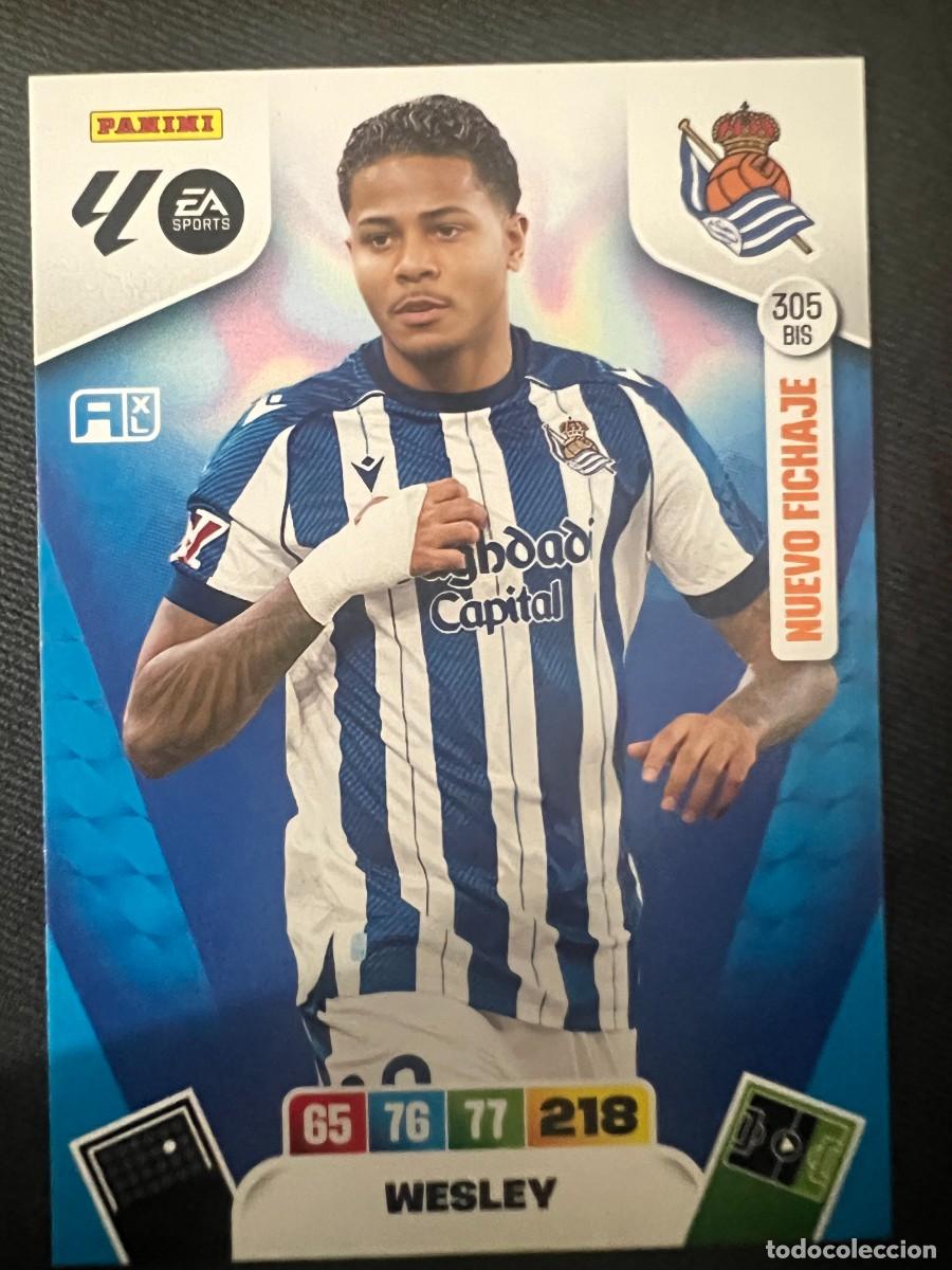 Fu&szlig;ball-Sticker: WESLEY #305 BIS PANINI ADRENALYN 2025 2026