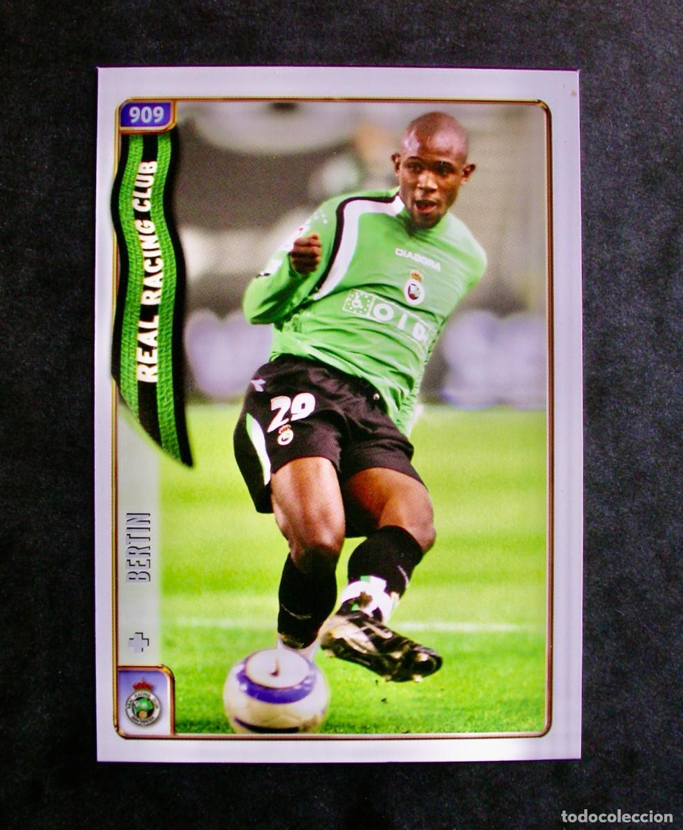 Cromos de Futebol: 909 BERTIN / FICHAS DE LA LIGA 2004 2005 04 05/ MUNDICROMO (ROOKIE CARD)