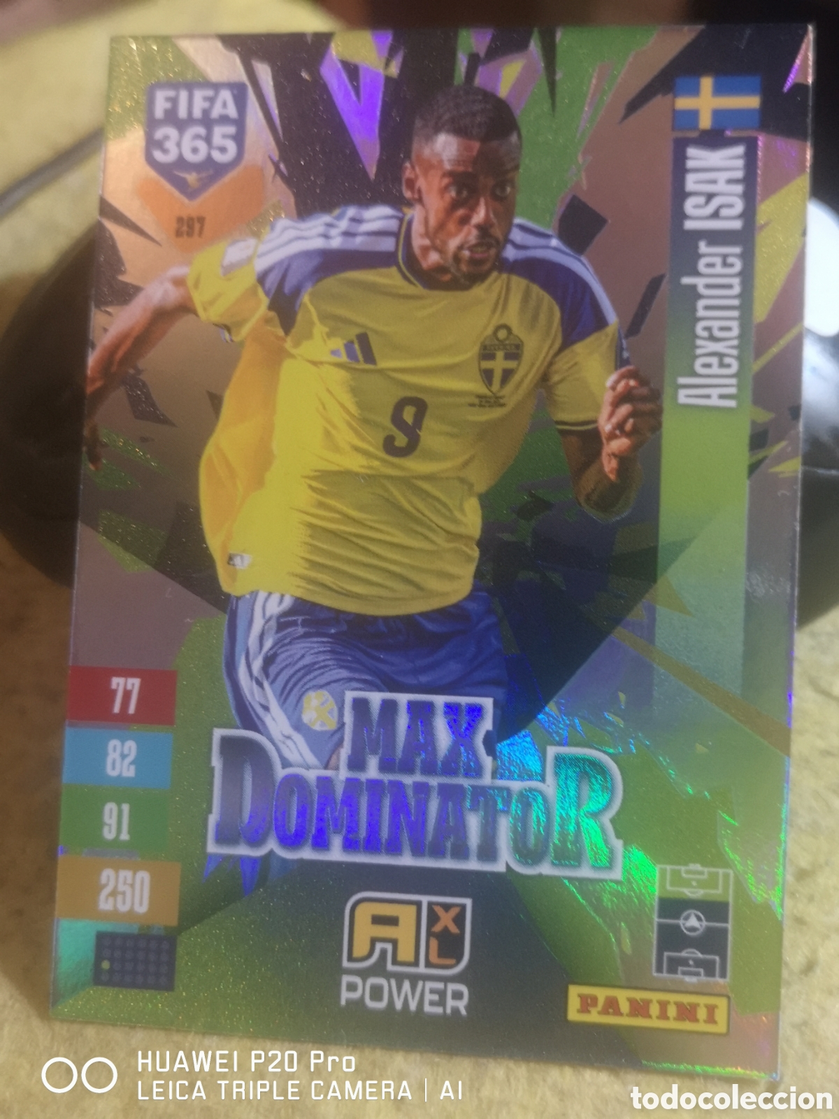 Cromos de Futebol: ADRENALYN FIFA 365 2027 MAX DOMINATOR ISAK 297 - SUECIA