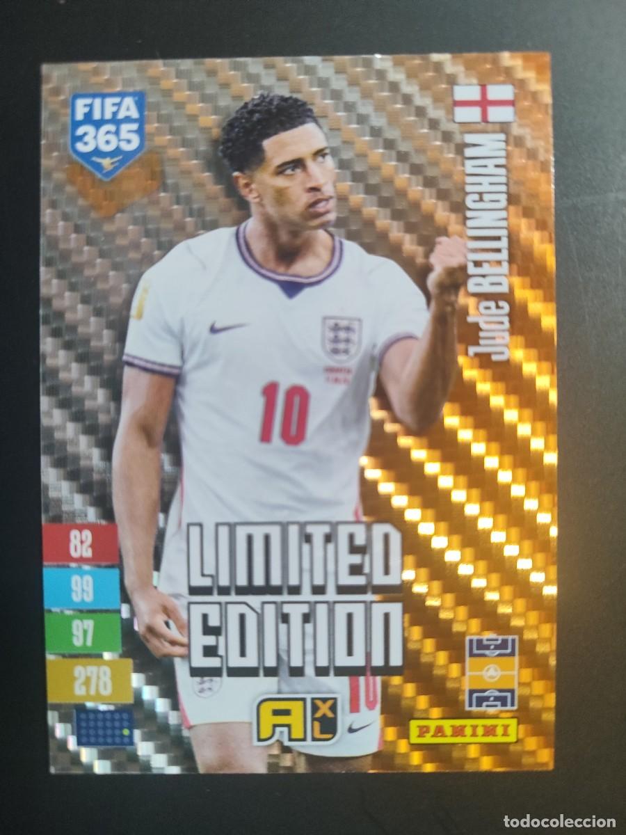 Figurine di Calcio: ADRENALYN XL FIFA 365 2027 CARD LIMITED EDITION DORADA RASPEADA BELLINGHAM INGLATERRA # PANINI
