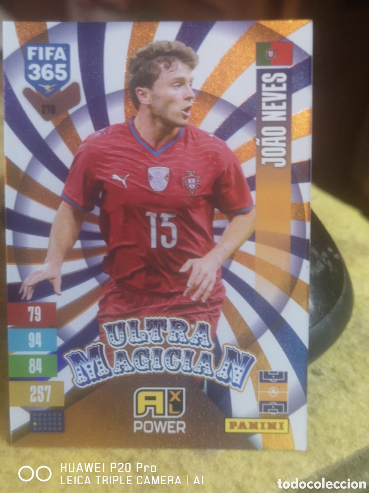 Figurine di Calcio: ADRENALYN FIFA 365 2027 ULTRA MAGICIAN JOAO NEVES 278 - PORTUGAL