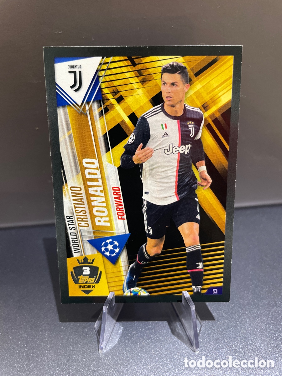 Cromos de Futebol: Cristiano Ronaldo S3 Topps Match Attax 101 2019-20 Juventus