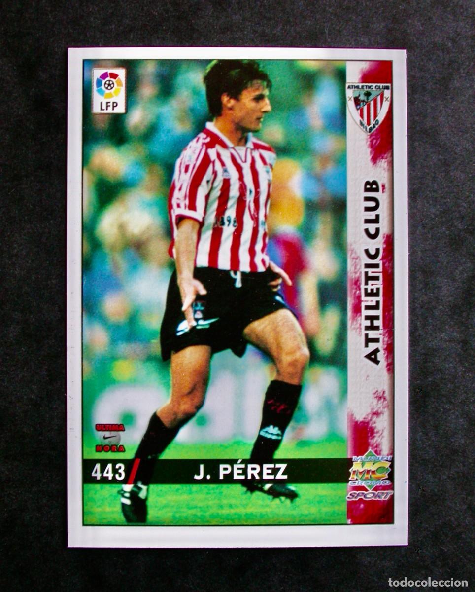 Cartes &agrave; collectionner de Football: N&ordm; 443 UH JORGE P&Eacute;REZ DE LAS FICHAS DE LA LIGA 98-99 DE MUNDICROMO