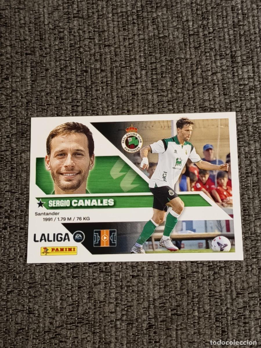 Figurine di Calcio: Liga este 26 27 Panini CANALES FICHAJE N&deg;1 RACING DE SANTANDER nuevo