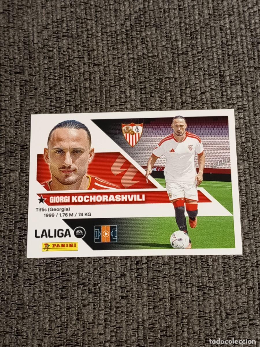 Fu&szlig;ball-Sticker: Liga este 26 27 Panini KOCHORASHVILI FICHAJE N&deg;36 SEVILLA nuevo