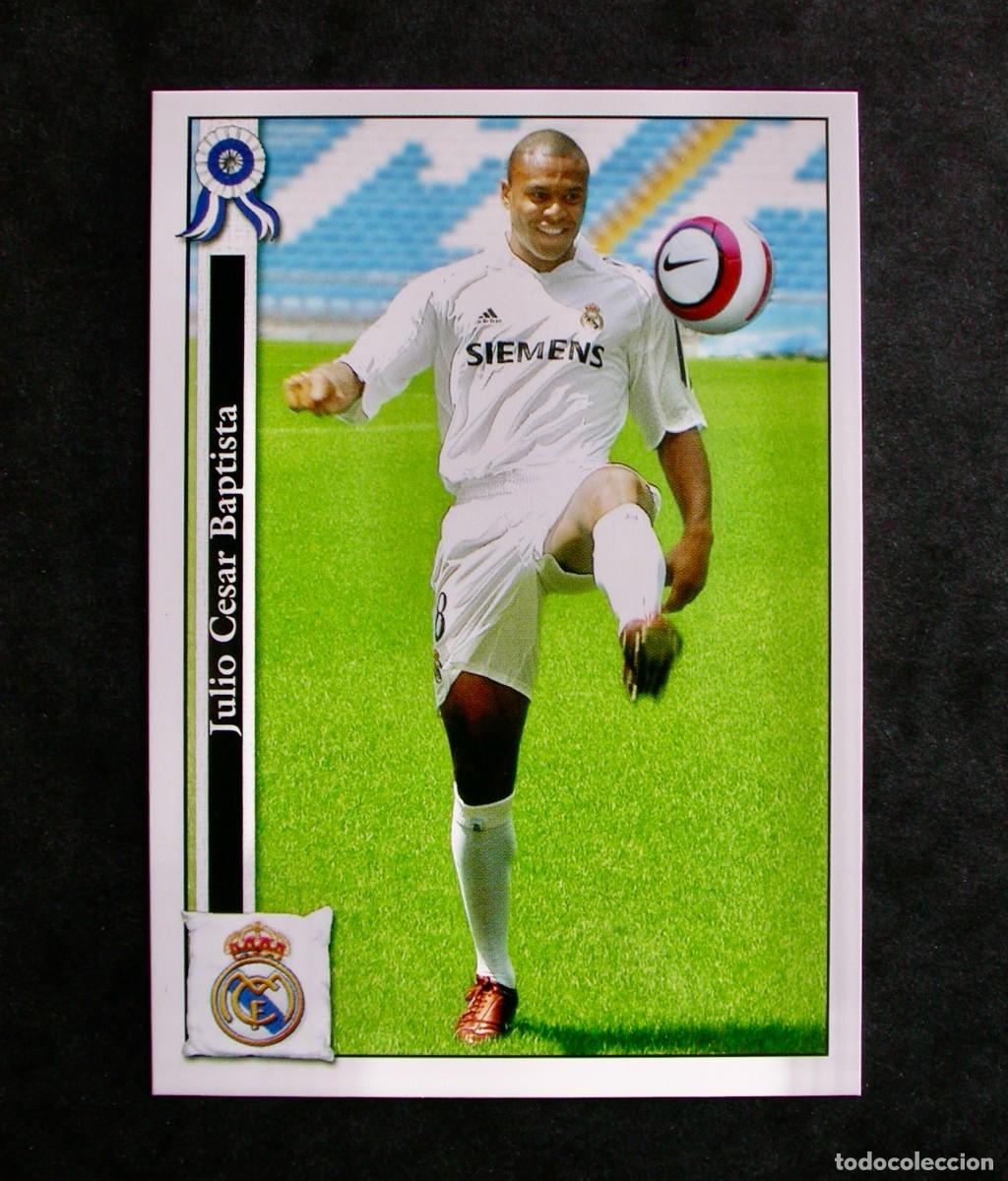 Cartes &agrave; collectionner de Football: 47 BAPTISTA R. MADRID / FICHAS DE LA LIGA 2005 2006 05 06 / MUNDICROMO