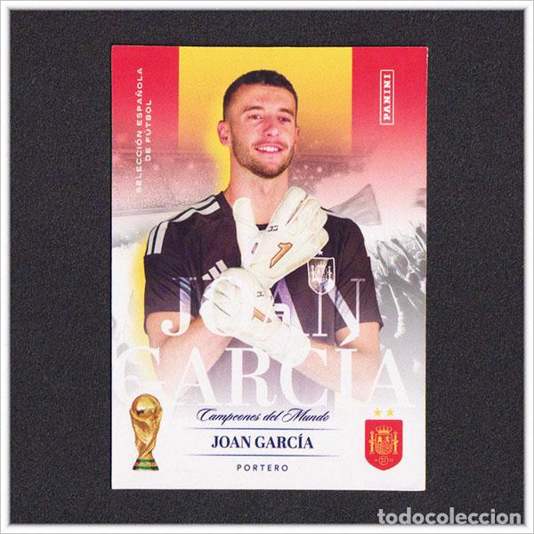 Cartes &agrave; collectionner de Football: PANINI CLUB PASI&Oacute;N ESPA&Ntilde;A 2026 MUNDIAL JOAN GARC&Iacute;A 17 COLECCI&Oacute;N ALBUM SELECCI&Oacute;N ESPA&Ntilde;OLA