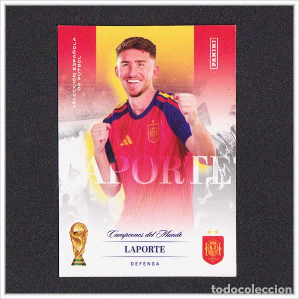 Cartes &agrave; collectionner de Football: PANINI CLUB PASI&Oacute;N ESPA&Ntilde;A 2026 MUNDIAL LAPORTE 18 COLECCI&Oacute;N ALBUM SELECCI&Oacute;N ESPA&Ntilde;OLA