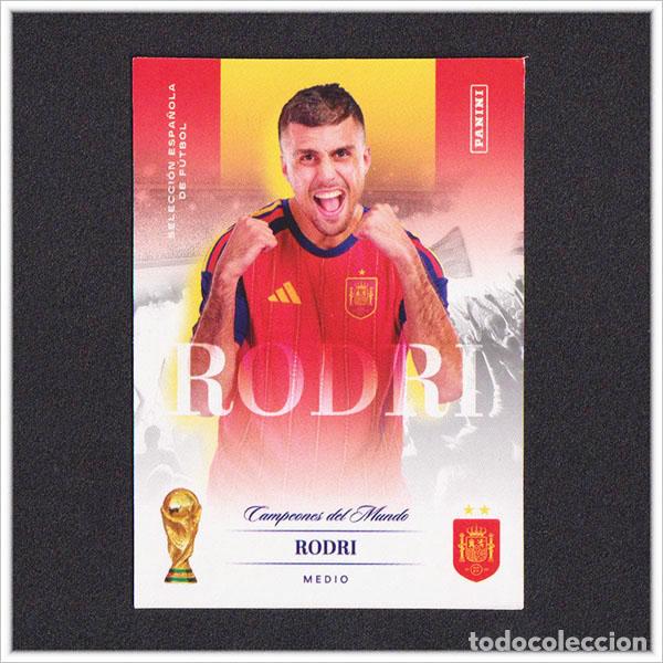 Fu&szlig;ball-Sticker: PANINI CLUB PASI&Oacute;N ESPA&Ntilde;A 2026 MUNDIAL RODRIGO RODRI 20 COLECCI&Oacute;N ALBUM SELECCI&Oacute;N ESPA&Ntilde;OLA
