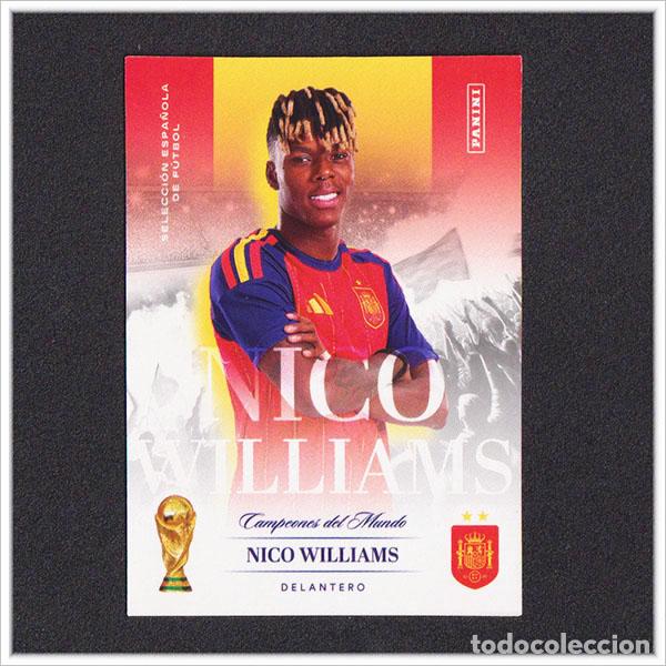 Fu&szlig;ball-Sticker: PANINI CLUB PASI&Oacute;N ESPA&Ntilde;A 2026 MUNDIAL NICO WILLIAMS 21 COLECCI&Oacute;N ALBUM SELECCI&Oacute;N ESPA&Ntilde;OLA
