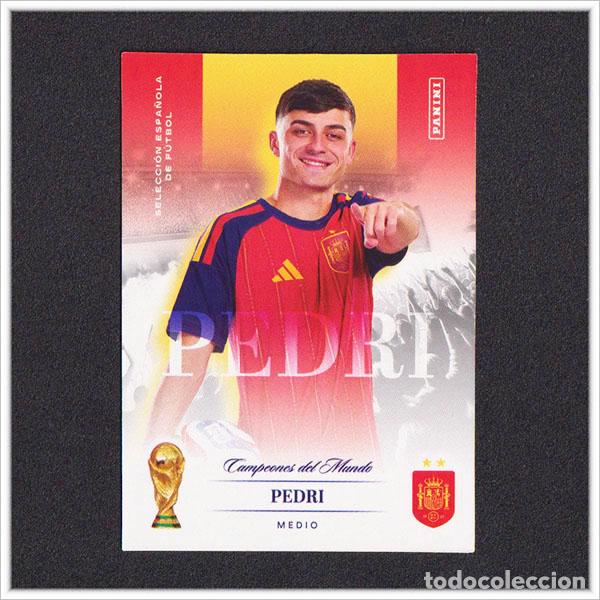 Cromos de f&uacute;tbol: PANINI CLUB PASI&Oacute;N ESPA&Ntilde;A 2026 MUNDIAL PEDRI 24 COLECCI&Oacute;N ALBUM SELECCI&Oacute;N ESPA&Ntilde;OLA
