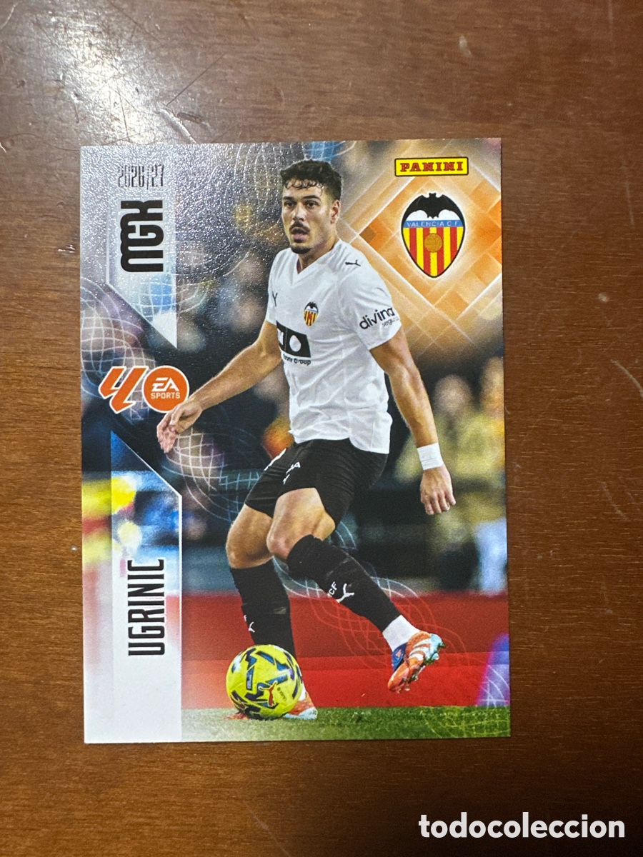Fu&szlig;ball-Sticker: 356 UGRINIC VALENCIA CF FICHAS ALBUM MEGACRACKS 2026 2027 MGK 26 27