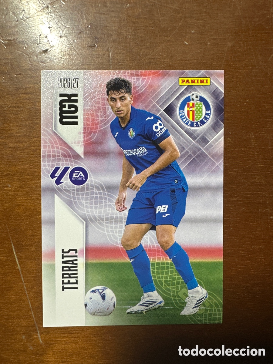 Fu&szlig;ball-Sticker: 193 TERRATS GETAFE 2&ordm; EDICION MEGACRACKS LIGA 2026 2027 26 27