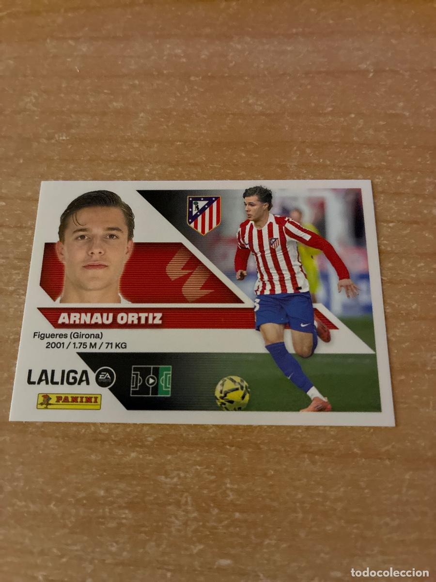Football Stickers: 16 BIS ARNAU ORTIZ ATL&Eacute;TICO MADRID LIGA ESTE 2026 2027