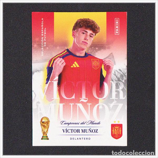 Football Stickers: PANINI CLUB PASI&Oacute;N ESPA&Ntilde;A 2026 MUNDIAL VICTOR MU&Ntilde;OZ 29 COLECCI&Oacute;N ALBUM SELECCI&Oacute;N ESPA&Ntilde;OLA