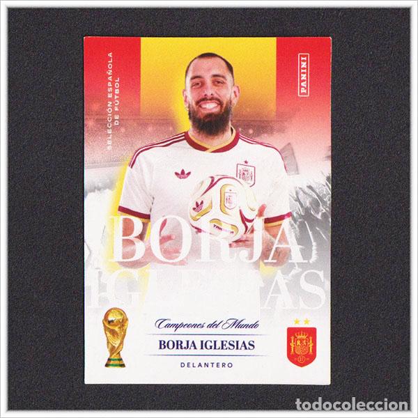 Football Stickers: PANINI CLUB PASI&Oacute;N ESPA&Ntilde;A 2026 MUNDIAL BORJA IGLESIAS 30 COLECCI&Oacute;N ALBUM SELECCI&Oacute;N ESPA&Ntilde;OLA